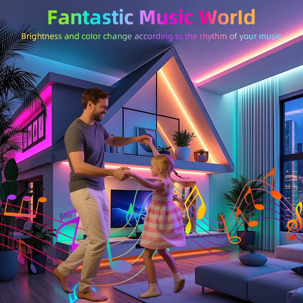 DOMRAEM 4-Kanal ESP32 Ethernet WLED-Controller für DIN-Schienenmontage, 30A 4x7,5A Unabhängige Sicherungen, WiFi Musik-Sync WS2811/12 RGBIC Streifen DIY – Detail 12