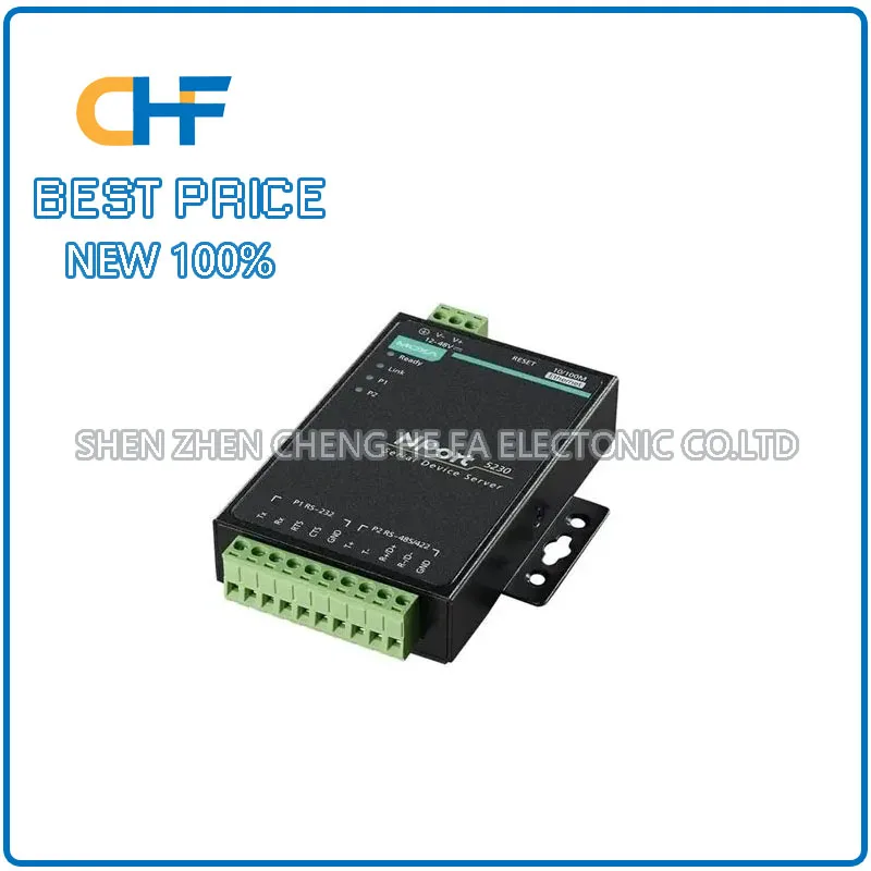 NPort 5230 Taiwan MOXA 1-way 422/485 1-way 232 Mosha serial port server brand new original stock