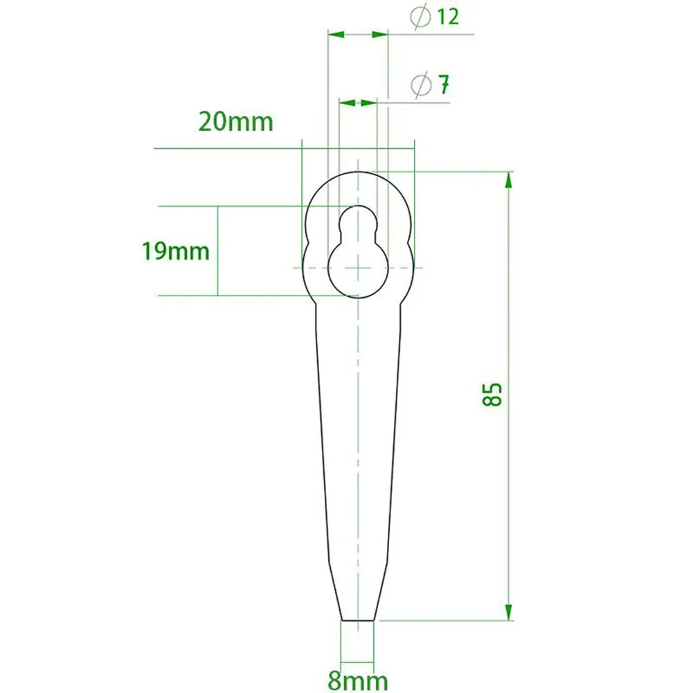 

Garden Scenes Trimmer Anti-rust Garden Accessory Gasoline Mower Chain Replacement Spring Steel Stainless Steel For STIHL FSA 45