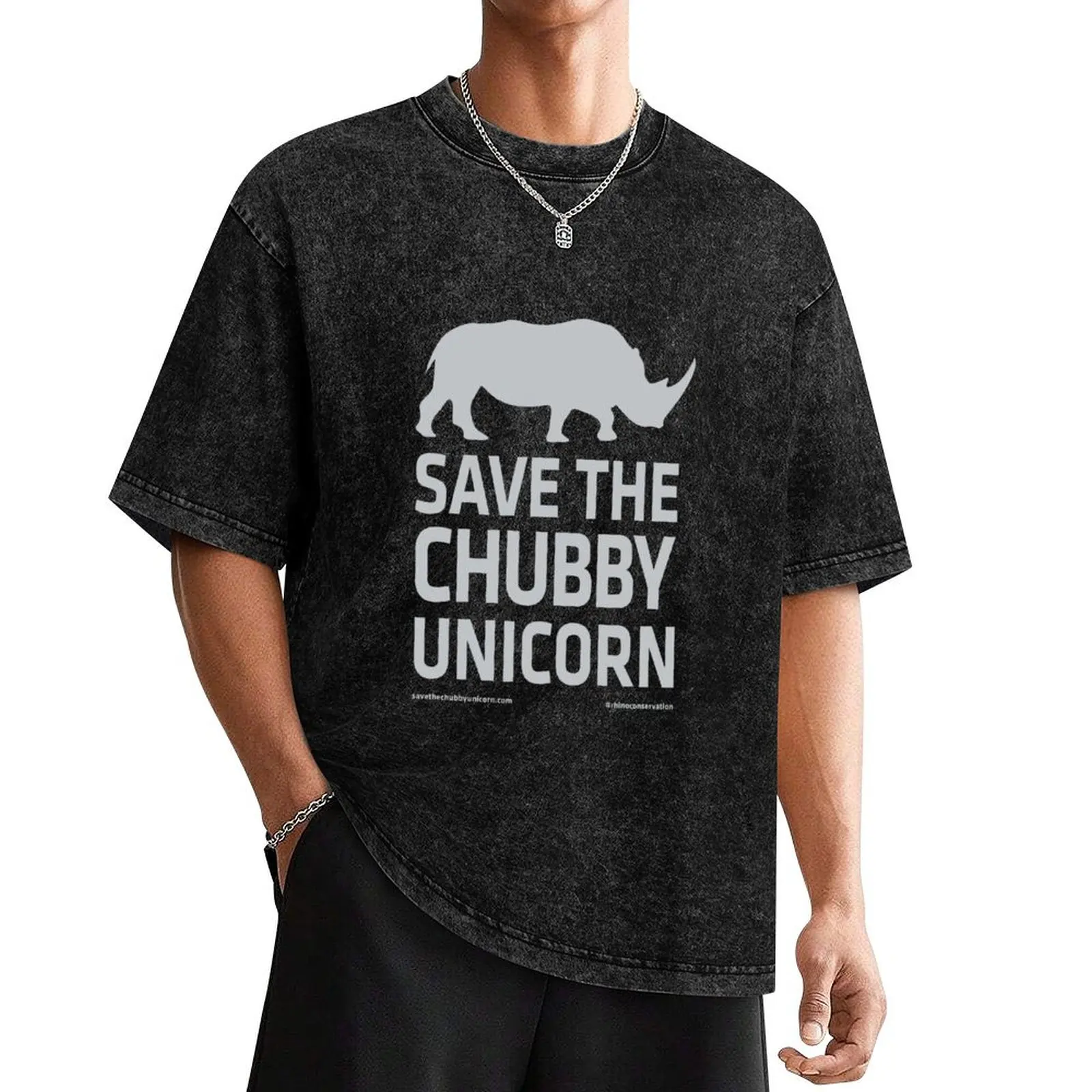 

Save The Chubby Unicorn - Grey T-Shirt custom shirt man clothes mens t shirts