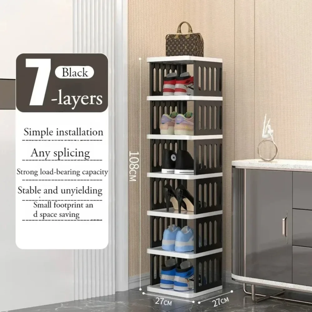 Entrance Shoe Rack Dormitory Space Saving Storage Rack Convenient Storage Rack Simple Shoe Cabinet Home Multi-layer Storage Rack