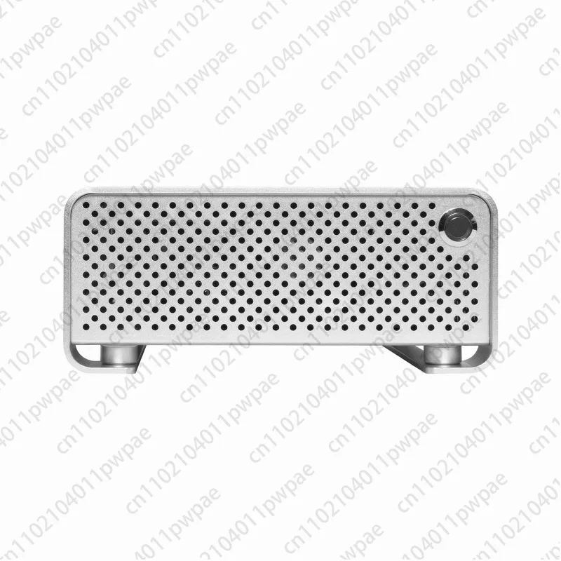 هيكل ITX صغير من الألومنيوم بالكامل مزود طاقة DC-ATX يمكنك صنعه بنفسك لسطح المكتب بتصميم أفقي فائق النحافة ورسومات متكاملة حافظة كمبيوتر صغير