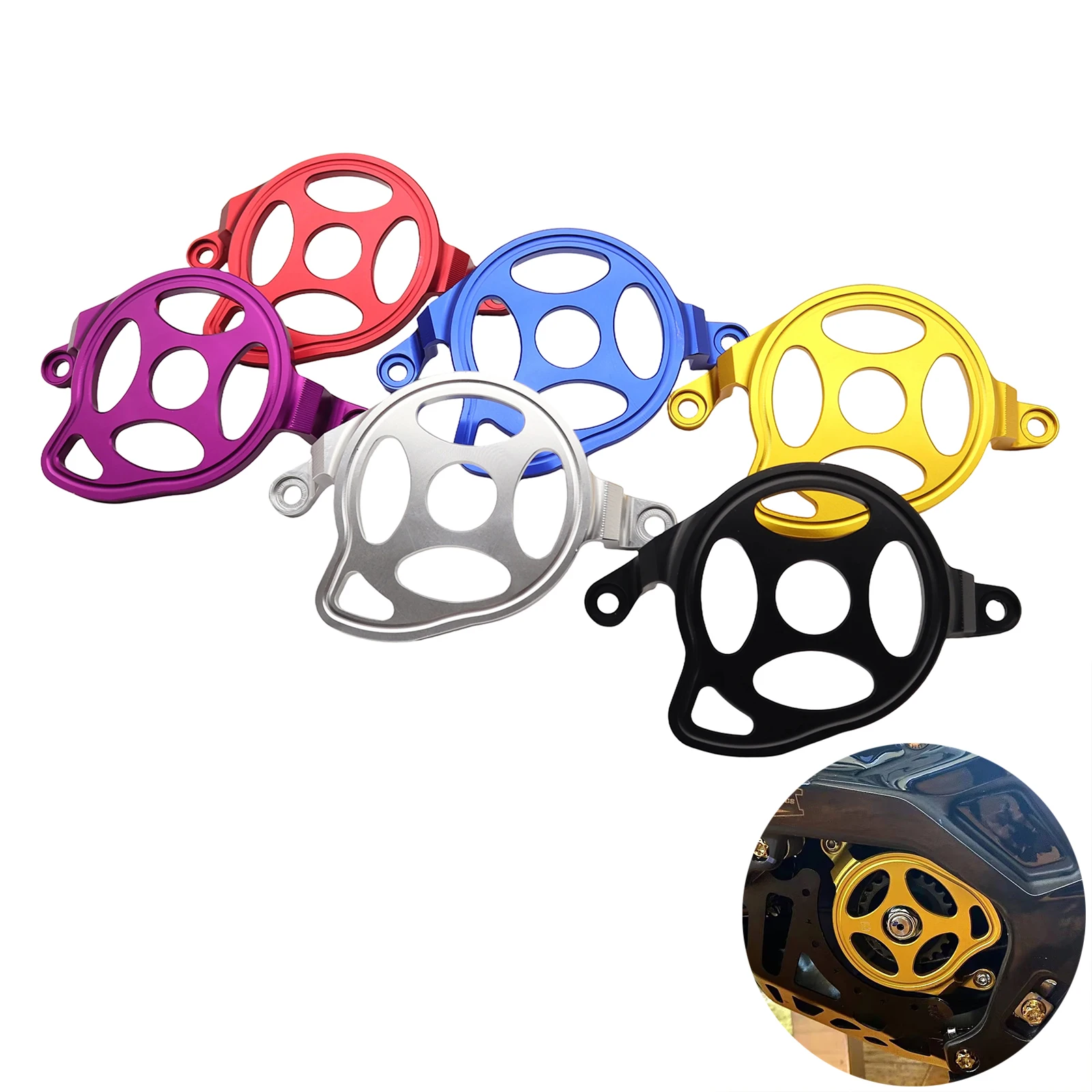 

Motorcycle Engine Case Saver Cover Guard For Surron Sur-Ron Sur Ron Lightbee Light Bee X S Segway X160 X260 Electric Dirt Bike