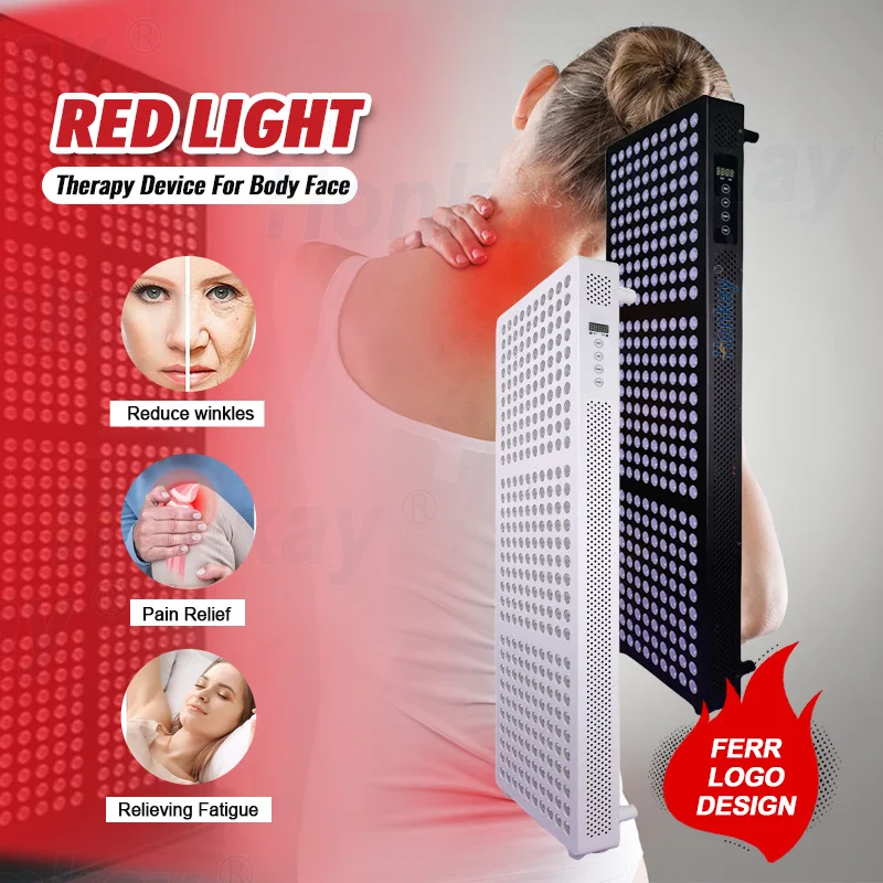 

Non Flicker 1500W 660nm Red Light Therapy Near Infrared 850nm LED Full Body Pain Relief Anti-aging Red Light Therapy Panel