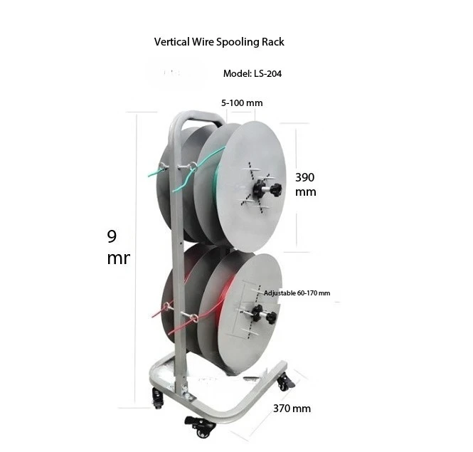 

Vertical Automatic Wire Threading Machine Wire Pay-off Tray Pay-off Electrical Wiring Device Wire Stripping Machine
