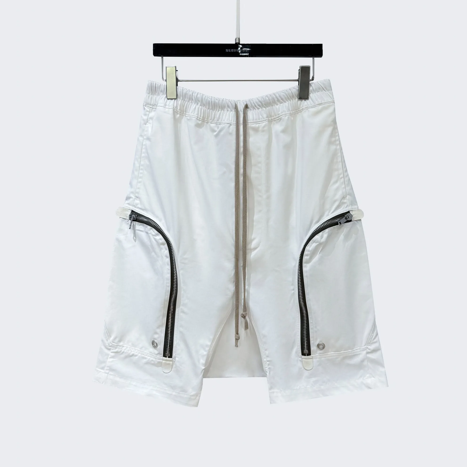 Men's Short Harem Gothic Style Men Clothing Casual Summer Loose Black White High Street Classic Designer Shorts
