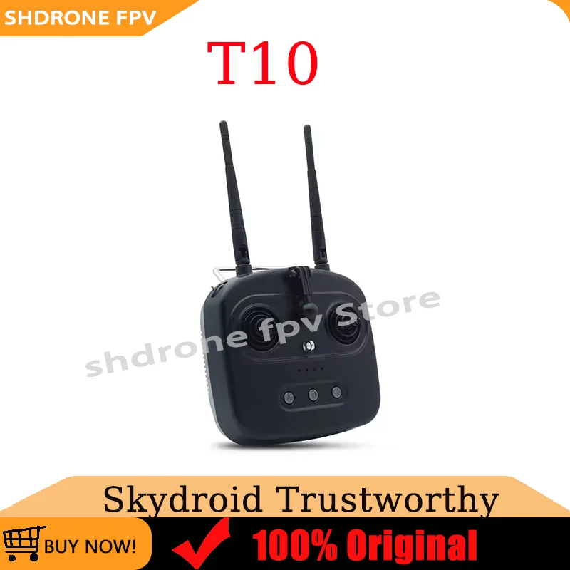 

Skydroid T10 2.4GHz Digital Video Data Link Radio Transmitter Remote Control with R10 Receiver for RC Drone Plant Protection