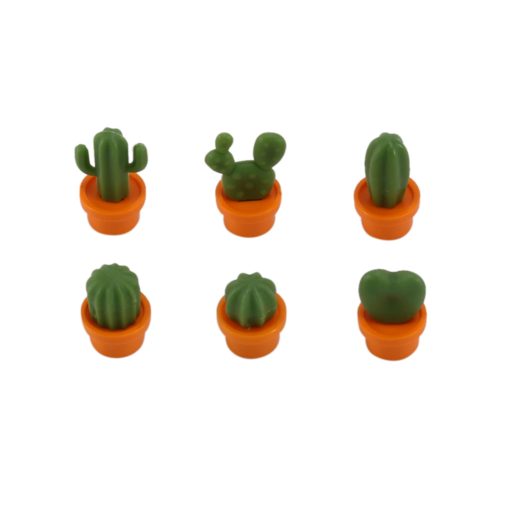 Workshop Gear 12 Pcs Cute Cactus Refrigerator Magnets,Decorative Fridge Magnet Locker Magnet,Dry Erase Board Magnet,Perfect Frid