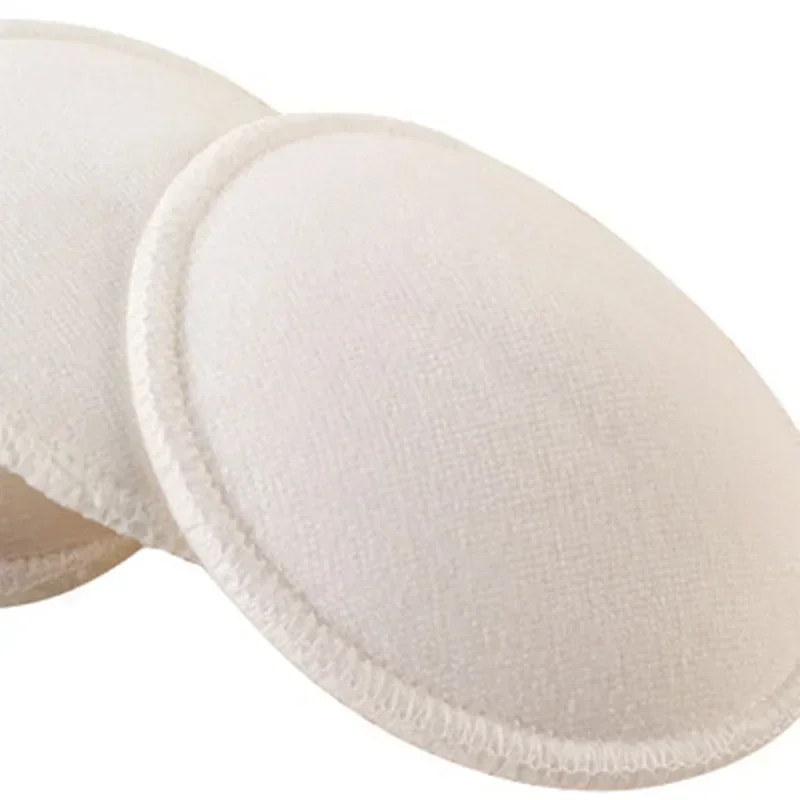 2/4Pcs Breast Pads Anti-overflow Maternity Nursing Pad เด็กให้นมบุตรล้างทําความสะอาดได้ Breathable Absorbency MOM ที่จําเป็น