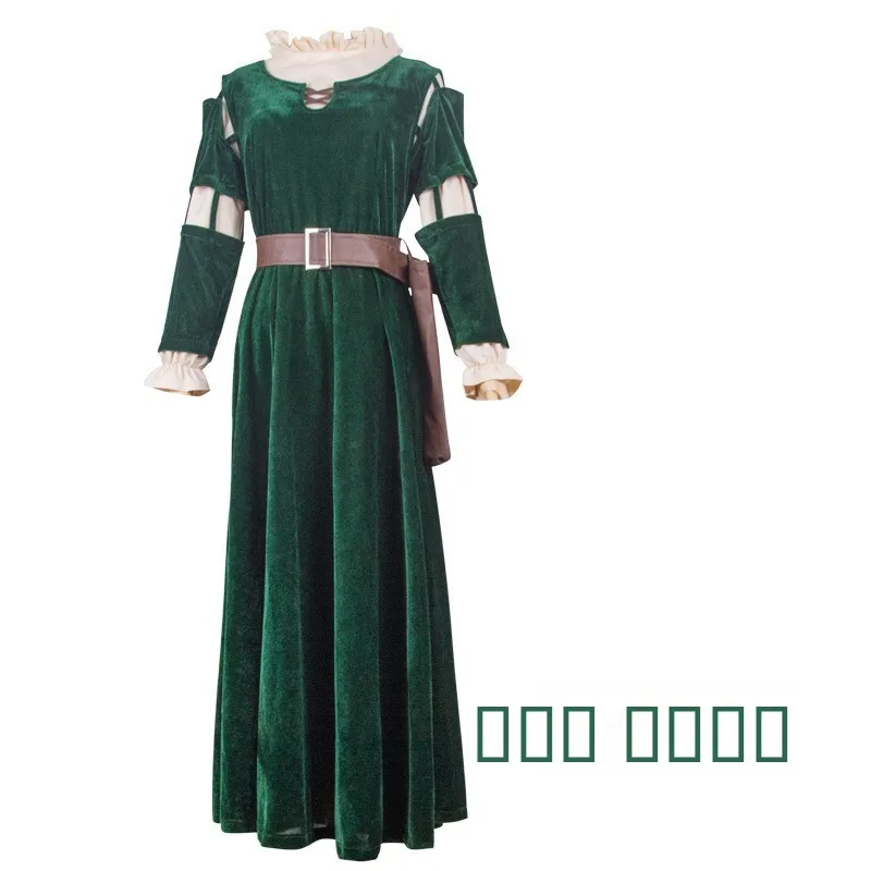 ชุดคอสเพลย์เจ้าชายเมลินดา ตำนานผู้กล้าหาญ ชุดแฟนซีฮาโลวีน ชุดแสดงบนเวทีสไตล์ชาติพันธุ์ ชุดฮันฝูแบบดั้งเดิมสำหรับผู้หญิง