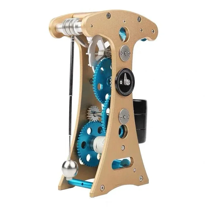 Pendulum clock 3D three-dimensional metal assembly machinery handmade art assembly ornament