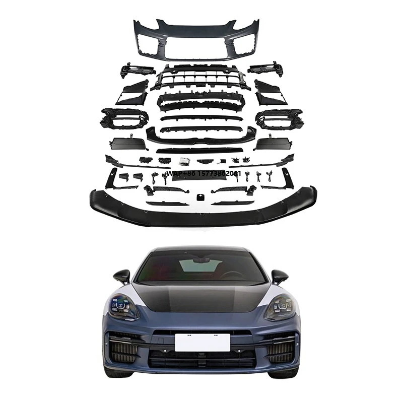 

2017-2023 Car Modification Upgrade 2025 976 Turbo Front Bumper Daytime Running Lights for Panamera 971