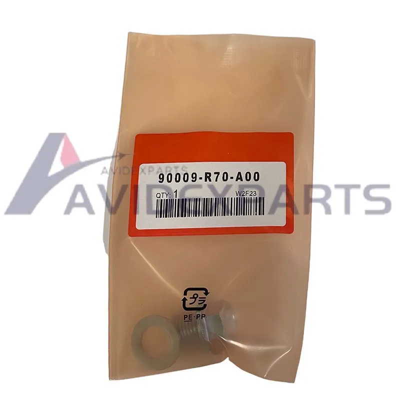 90009-R70-A00 is suitable For Honda Accord Civic CRV Fit engine oil pan screw and oil drain screw
