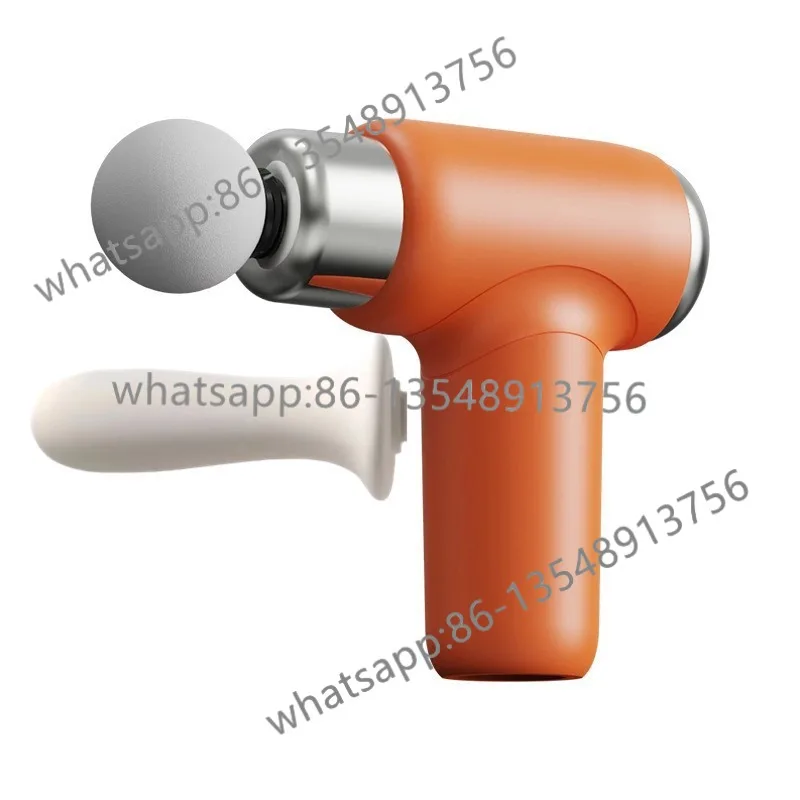 Cabeça estendida fáscia arma meninas esportes mini portátil recarregável massageador de fitness