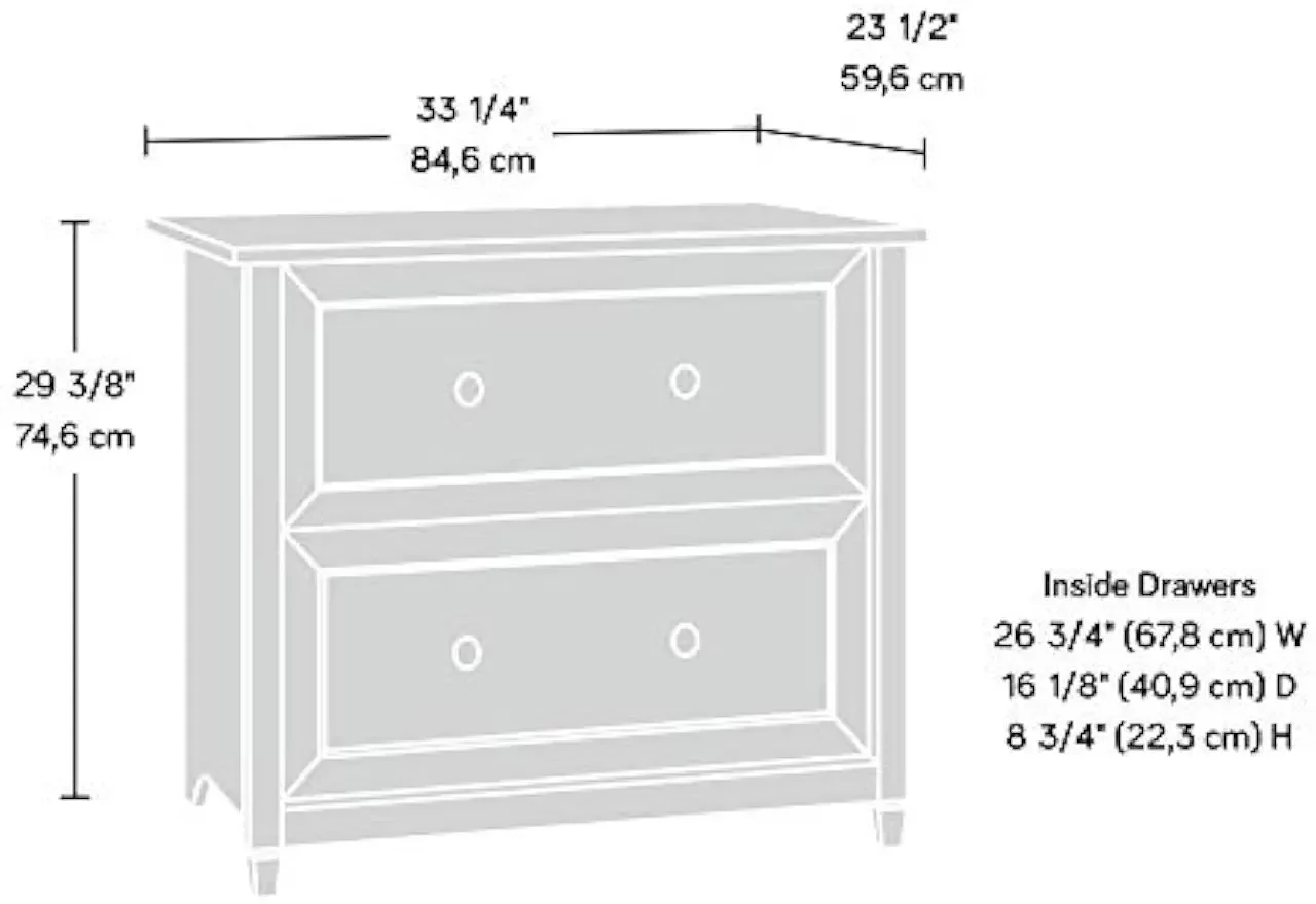 Edge Water Lateral File, Chalked Chestnut finish