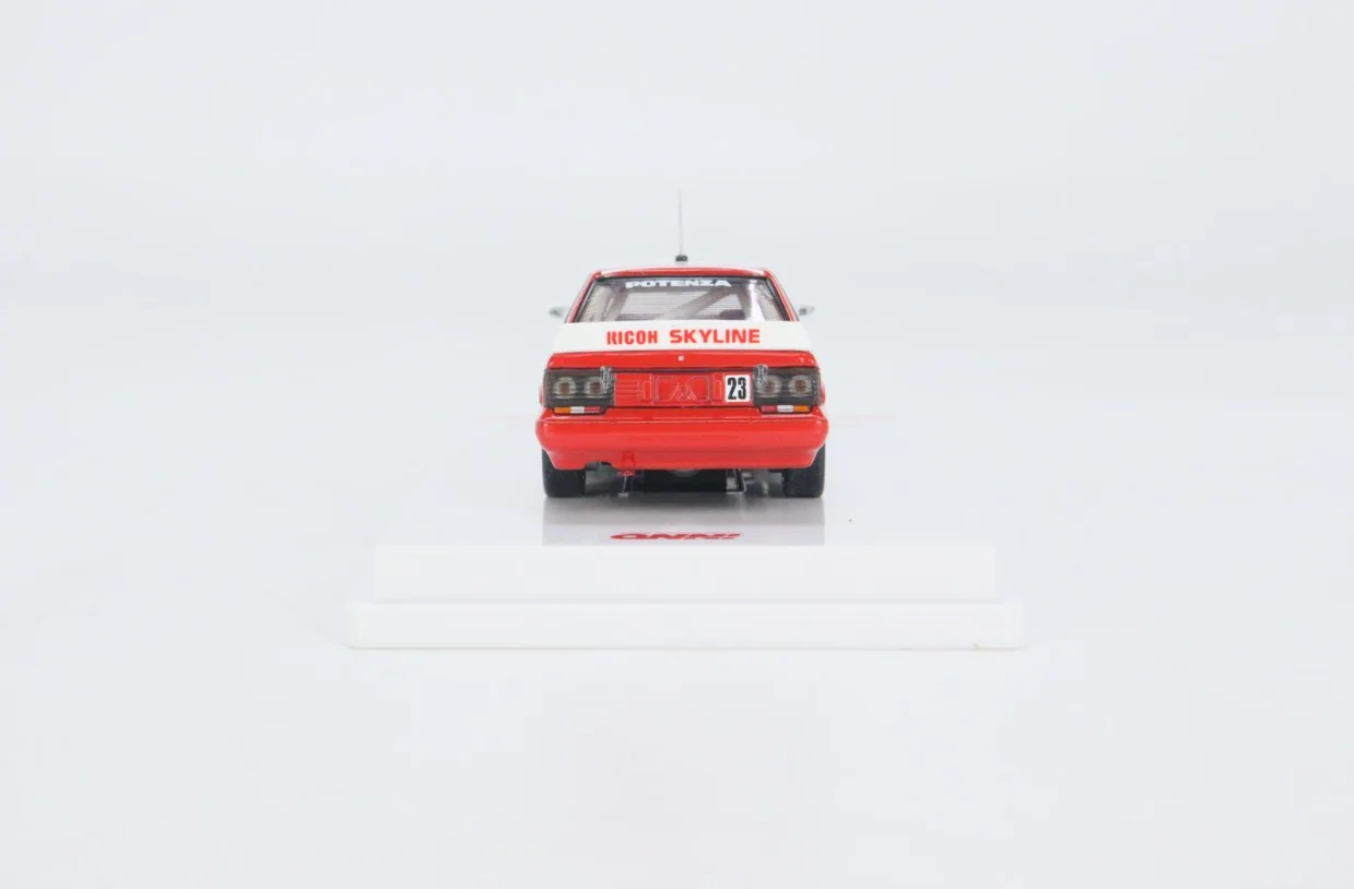 INNO 1/64 Nissan R31 GTR rot Druckguss-Legierung Automodell Sammlung Display Kind Geschenk