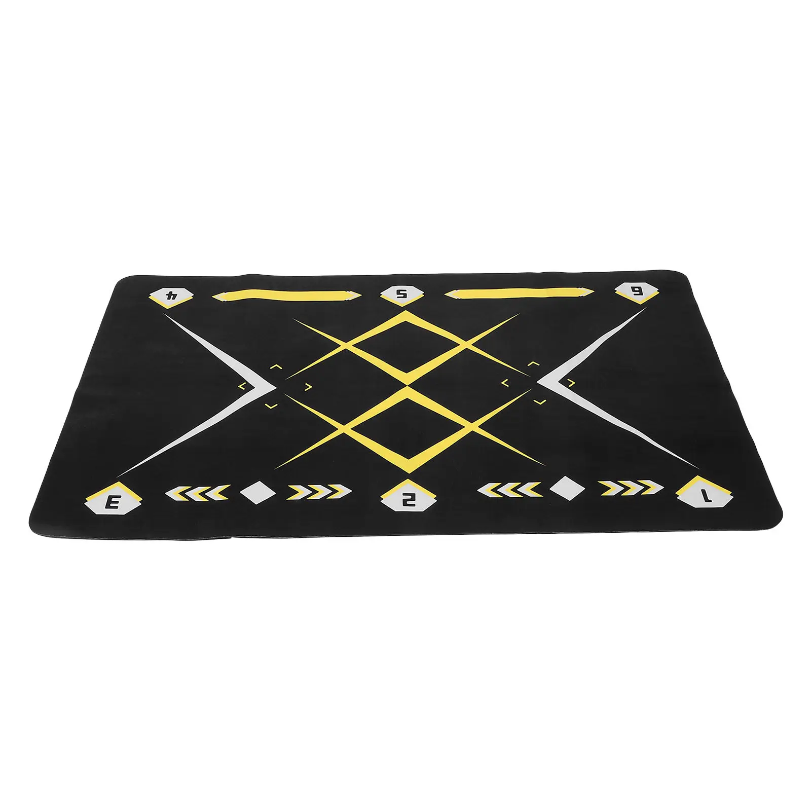 Football Footstep Training Mat Silent Soundproof Anti Slip Soccer Carpet Nonskid Indoor Pad for Ball Step Control Training