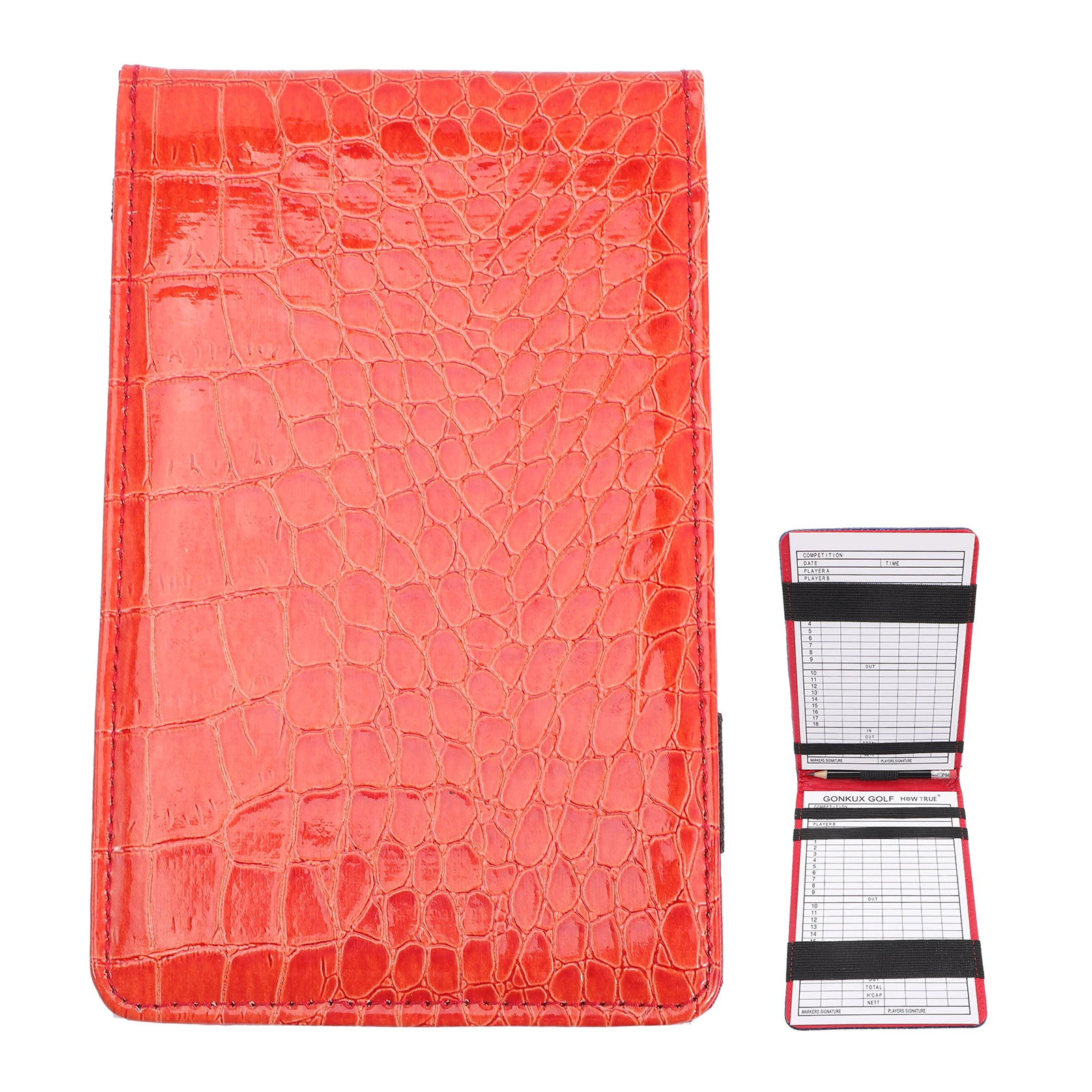 

Stylish Golf Scorebook Portable Lightweight Durable For Golfing Score Keeping Outdoor Sports Professional Scorecards Holder 1