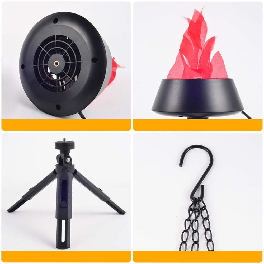 New Flame Light EU/US/UK Plug with Chain Artificial Flickering Night Lamp Indoor Decoration for for Halloween Christmas New Year
