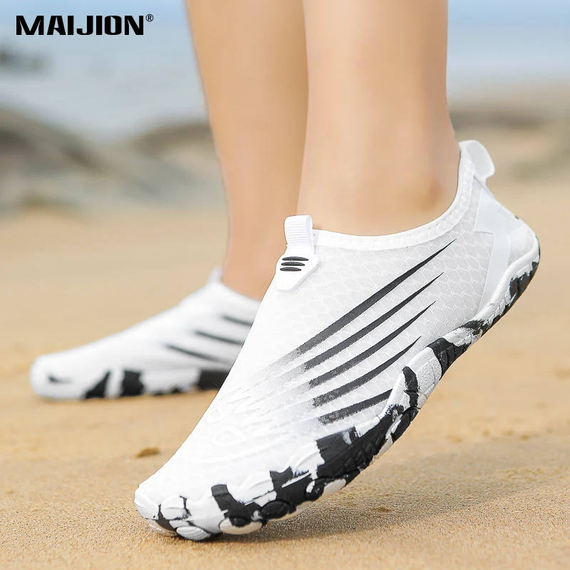 Men Quick Dry Aqua Shoes Women Breathable Water Sports Shoes Light Non-slip Wading Sneakers for Seaside Swimming Surfing Sailing - Image 5