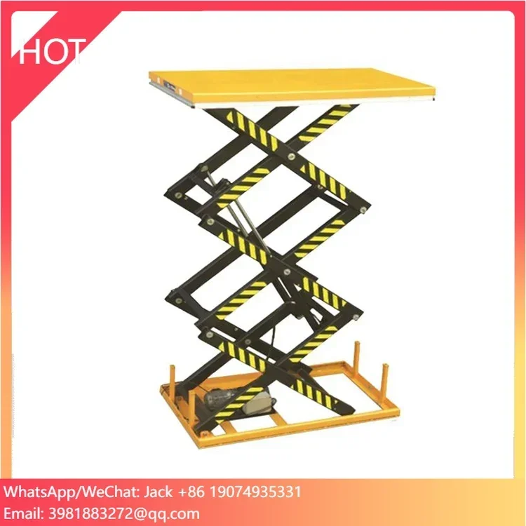 2023 Latest Style Customizable Height Lift Tables, Hydraulic Electric Fixed Scissor Lifting Table