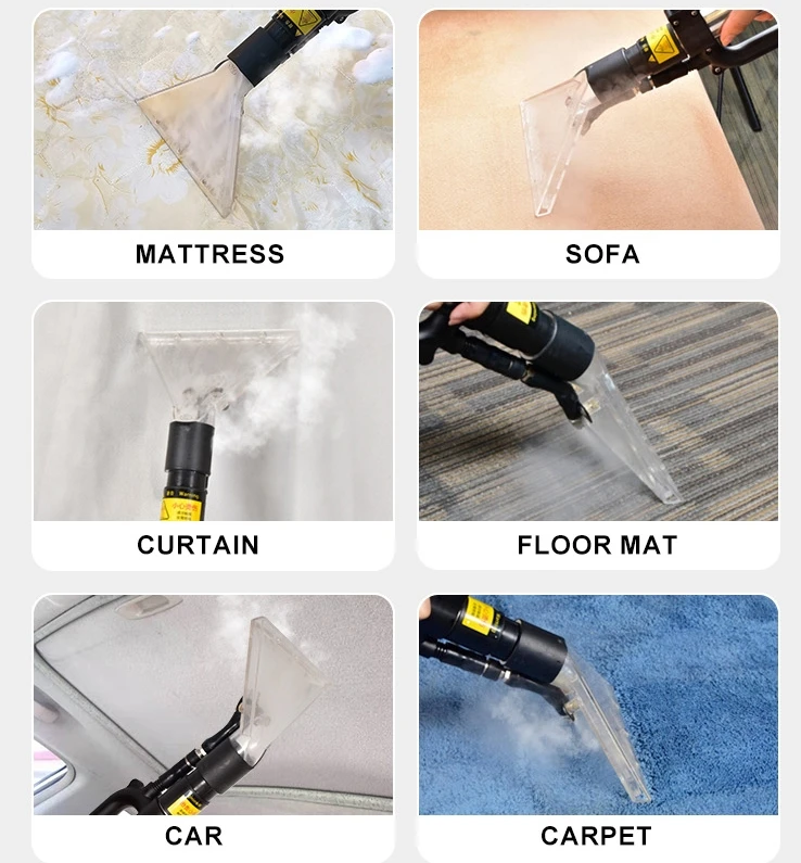 Carpet Cleaning Machine Steam Extraction Machine Carpet Sofa Seat Mattress Curtain For Household Commercial Cleaning Company