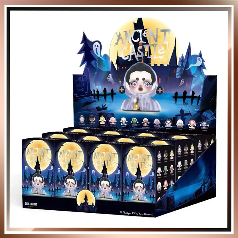 Spot Genuine Skullpanda The Forest Castle Blind Box Mystery Box Blood Office decorazione Desktop natale compleanno regali