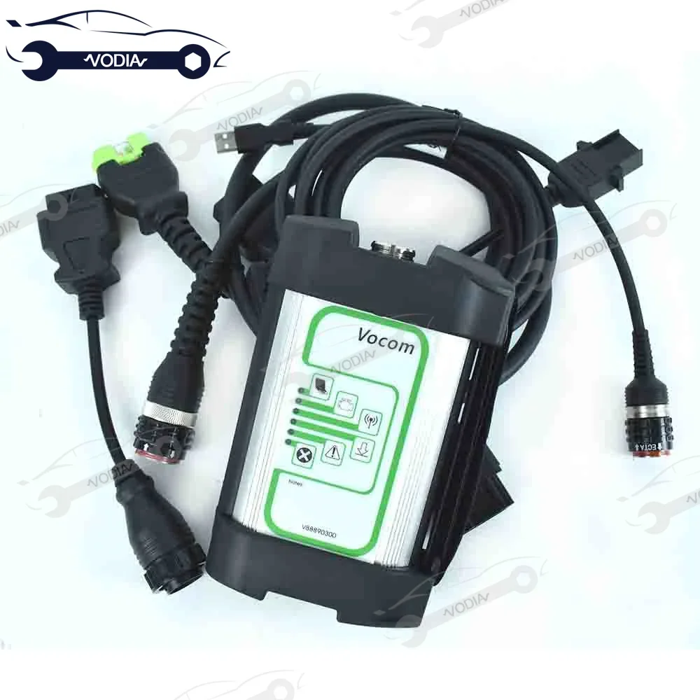 For Vocom 88890300 Interface Truck Diagnostic For /UD/Mack/Renault 24v Truck Excavator Diagnostic tool