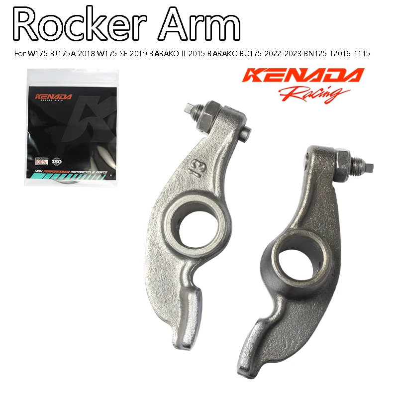 Rocker Arm Valve Set For W175 BJ175A 2018 SE 2019 BARAKO II 2015 BC175 2022-2023 BN125 12016-1115