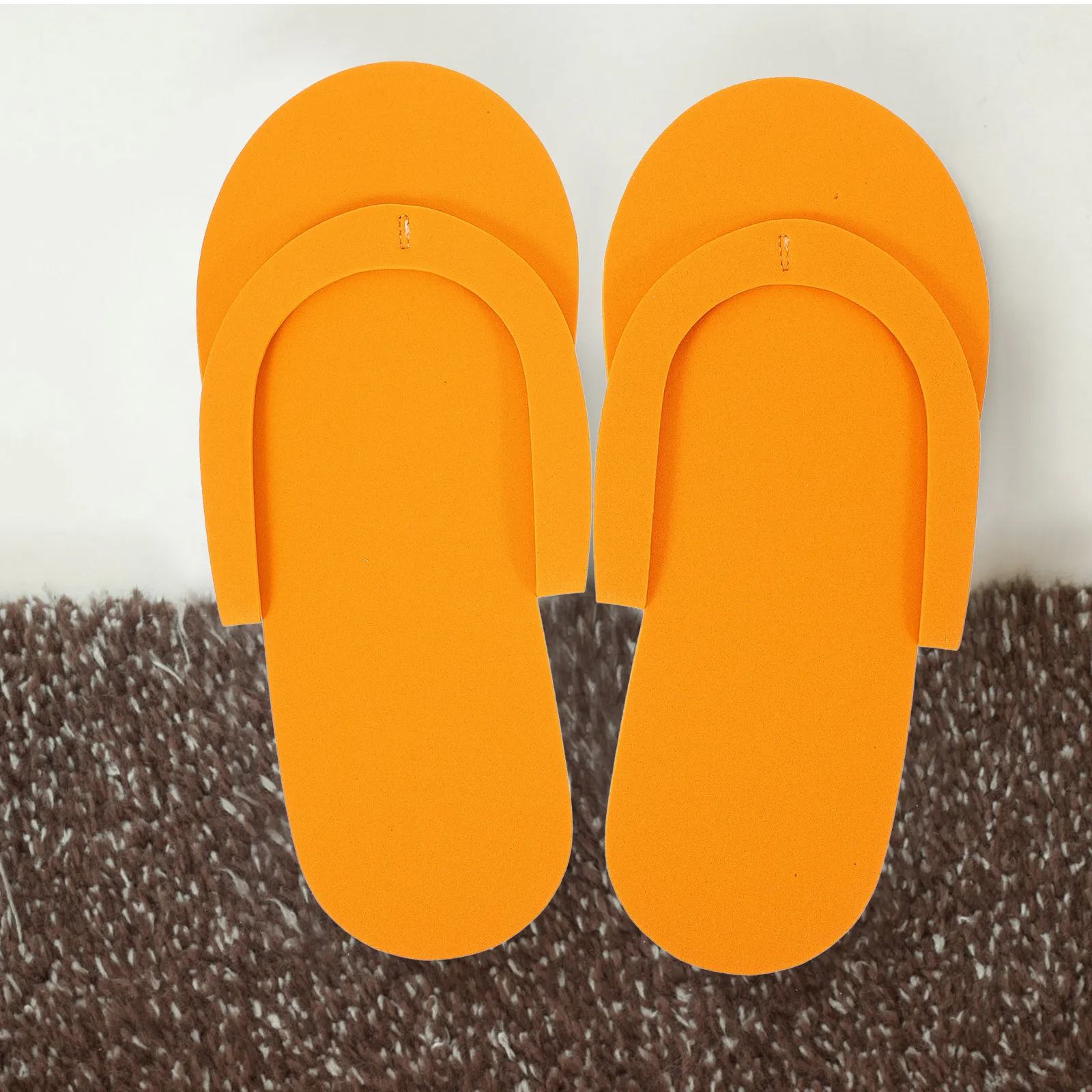 

1Set Disposable Eva Slippers Nail Art Use Soft Cozy for Wide Feet Toe Separator Relief Pads Breathable Comfortable for Hotel