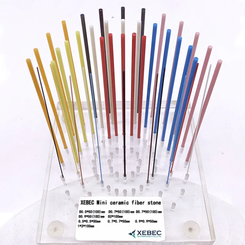 Japońska oryginalna XEBEC hurtowa 0.5 kwadratowa/0.7/0.9/okrągła 0.5mm Mini ceramiczna forma do polerowania kamienia z włókien tlenku glinu