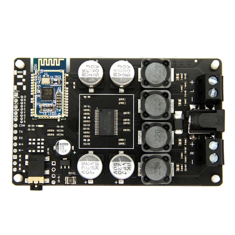 Bluetooth 5.0 Audio Amplifier Board Portable 25W Resonance Vibration Speaker TPA3118 Sound Neodymium Altavoz DC 12V 5A