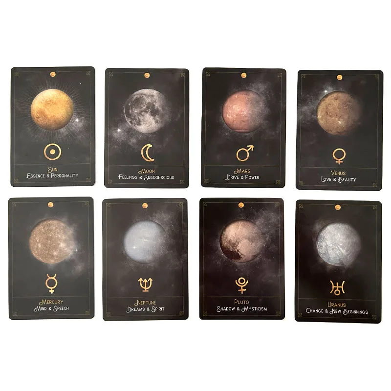 Astro-Cards Oracle Deck Guide Oracle card 10.4*7.3cm puzzle board game collection cards