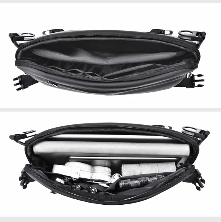 Men's High-Quality Crossbody Bag Fashionable Flap Shoulder Travel Handbag Portable New Design for Stylish On-the-Go Convenience