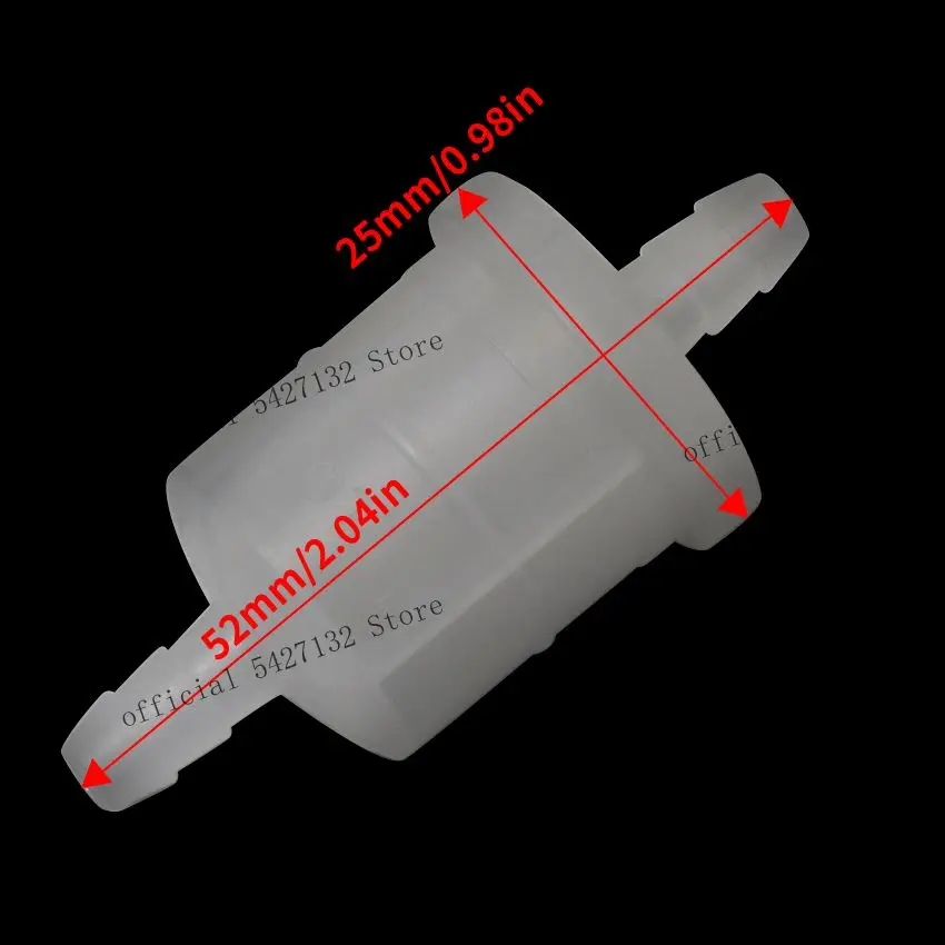 In Line Fuel Filter For Yamaha 4HP 5HP 6HP 8HP 4C 5C F4 F4B F5A F6 F6A F6C F8 F8C F8F T8 FT8D FT8G MHS MHL MHX EX 68T-24251-01