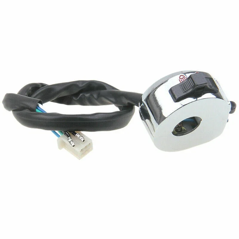22mm Motorcycle Handlebar Switch Assembly Left/ Right Handlebar Turn Signal Horn And Indicator Control Switches