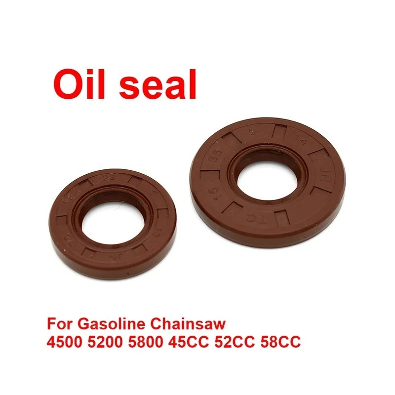 Garden Tool Parts Accessories Gasoline Chainsaw Oil Seal 45cc 52cc 58cc