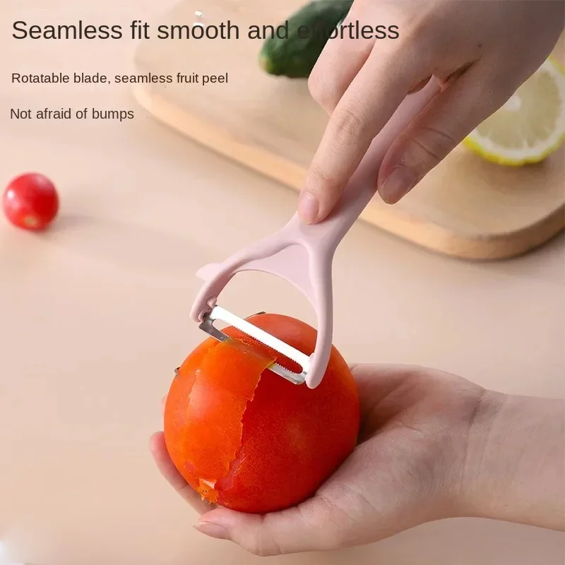 Household Peeler Stainless Steel Fruit and Potato Peeler Shaving and Planing Knife Melon and Fruit Multi-functional Peeler