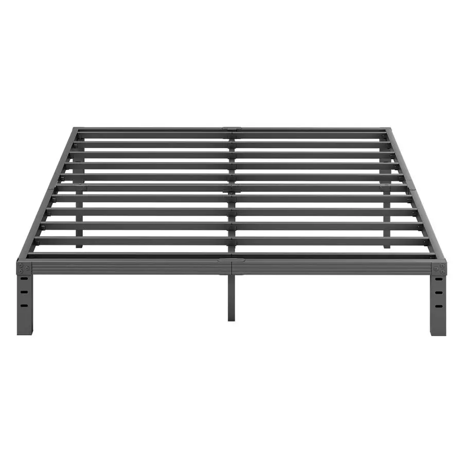 

King Bed Frames, 12 Inches Platform Bed Frame, 3500lbs Heavy Duty Steel Slat, NonSlip Design, No Box Spring Needed, Easy Assembl