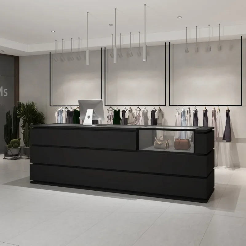 

*/*Стойка регистрации, стойка регистрации, современная роскошная одежда, стойка регистрации, салон красоты, Mostrador Recepcion, офисная мебель