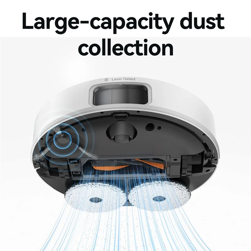 

A84G-Spare Replacement Parts For JONR P20 PRO Vacuum-Main Roller Side Brushes Mop Cloths Pads Dust Bag