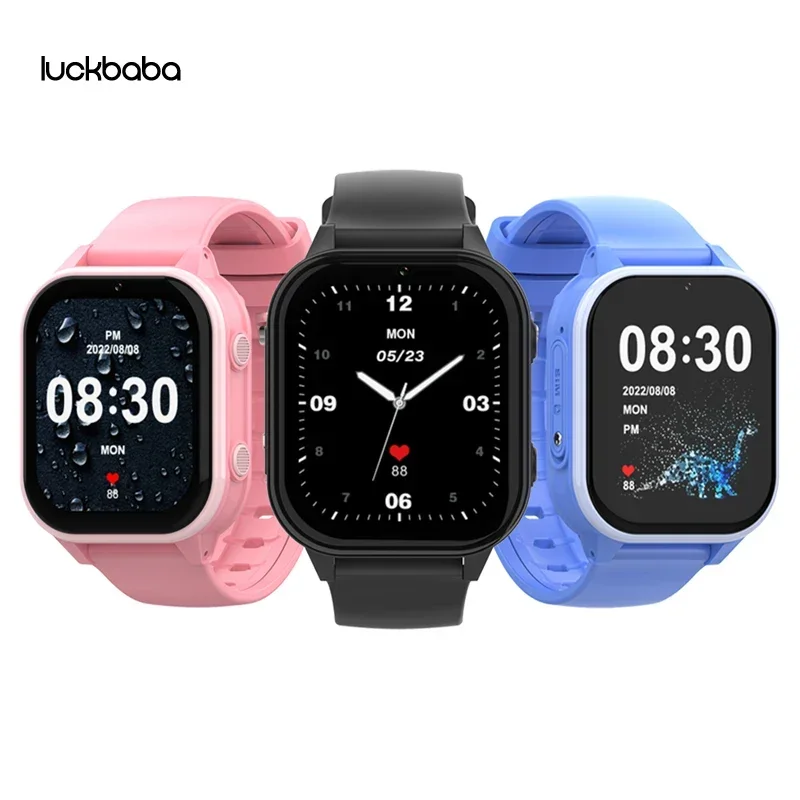 

IP67 Waterproof Smart 4G GPS WI-FI Tracker Locate Kid Student Remote Camera Monitor Smartwatch Video Call Android Phone Watch