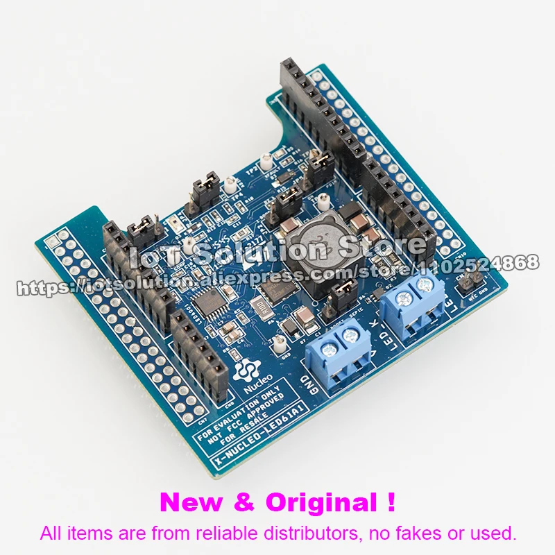 X-NUCLEO-LED61A1 DC-DC LED Driver Expansion Board based on LED6001 for STM32 Nucleo