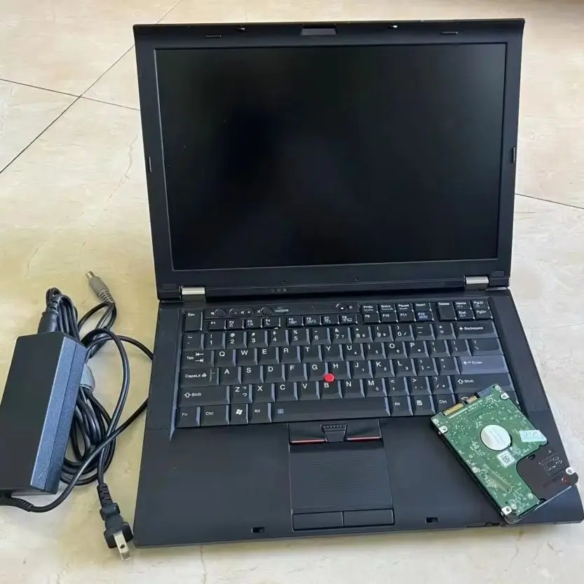 

Used Laptop T410 I5 CPU 8G RAM with V09.2025 Software Expert Mode in 1TB Harddisk HDD Working for BMW Icom A2 Icom Next