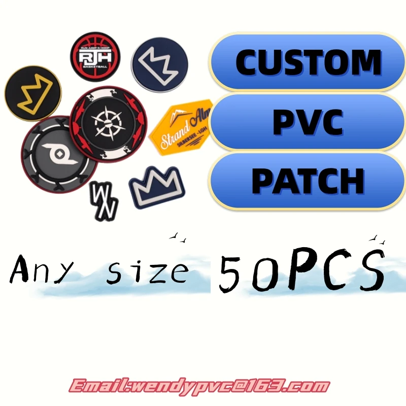 

Custom Pvc Patch Patch Soft Glow-in-the-dark Rubber Patch Personalized Silicone Badge With Hook And Loop Backing Custom Patch