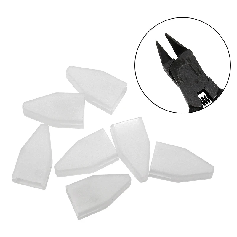 10Piece Nipper Cover Protective Sleeve for Nail Cuticle Scissors Manicure Pedicure Tools Dead Skin Tweezers Cap