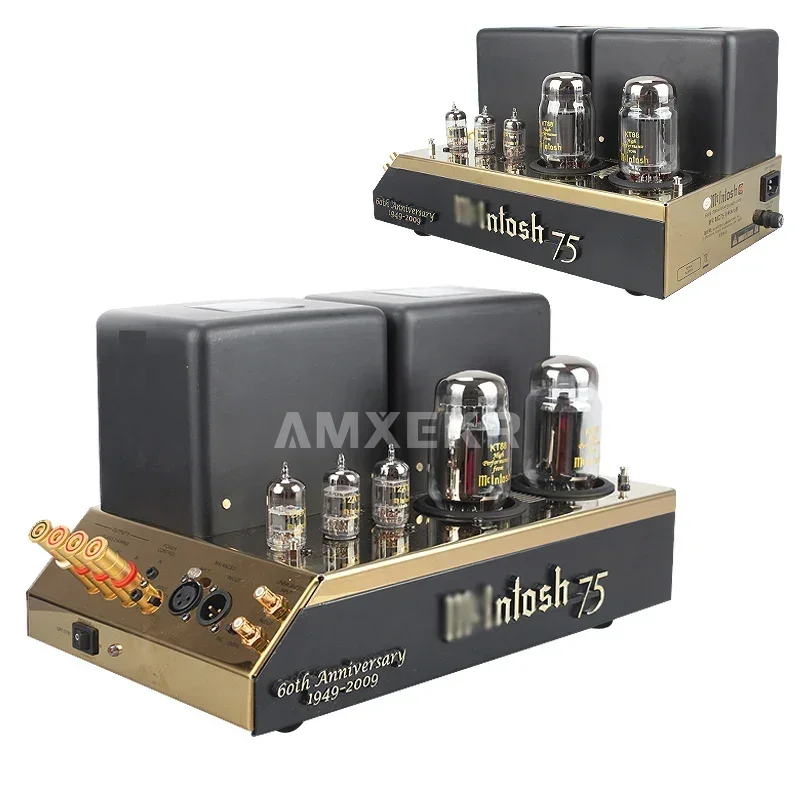 1:1 Replica McIntosh MC75 Mono Power Amplifier Mono Power 75W,frequency Response 20Hz-20kHz Harmonic Distortion