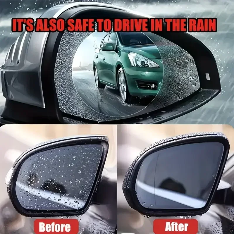 Fasilawei Automotive Hydrophobic Rainproof Spray: Durable Wax Coating, Anti-Fog/Rainproof, For Car Windows/Helmets/Home Glass