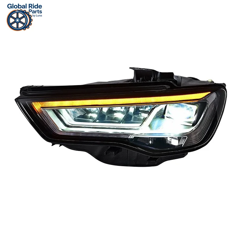 

Подходит для 13-16 Audi A3 фара в сборе, модифицированная светодиодная линза, дневный плавный указатель поворота