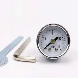 Made in China, Suitable for E61 Semi-automatic Coffee Machine Brewing Head, Water Pressure Display Gauge, Pressure Display